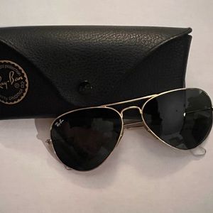 Used Ray-Ban aviator sunglasses
